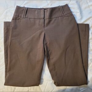 The Limited Brown Cassidy Dress Pants